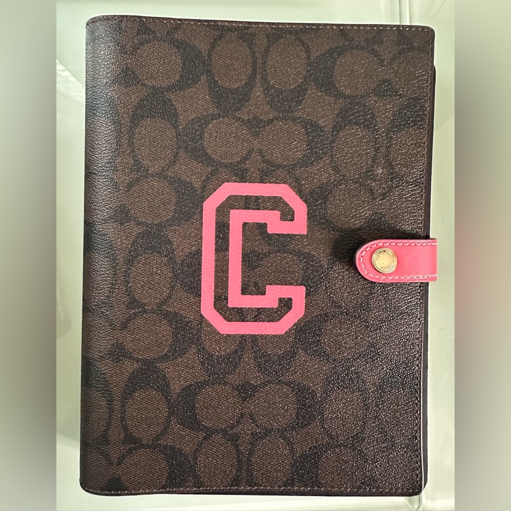 Coach notebook